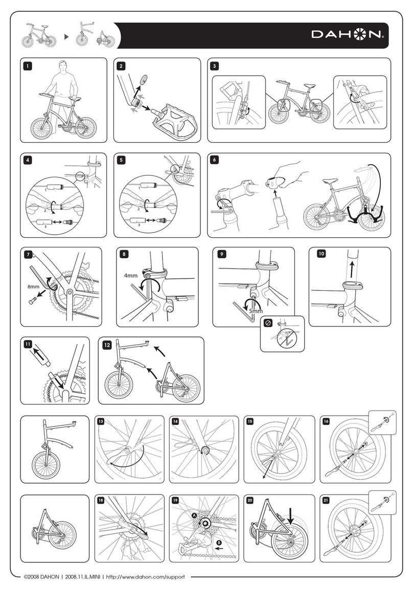 DAHON PAQ MINI - 2009 User manual DAHON PAQ MINI - 2009 User manual