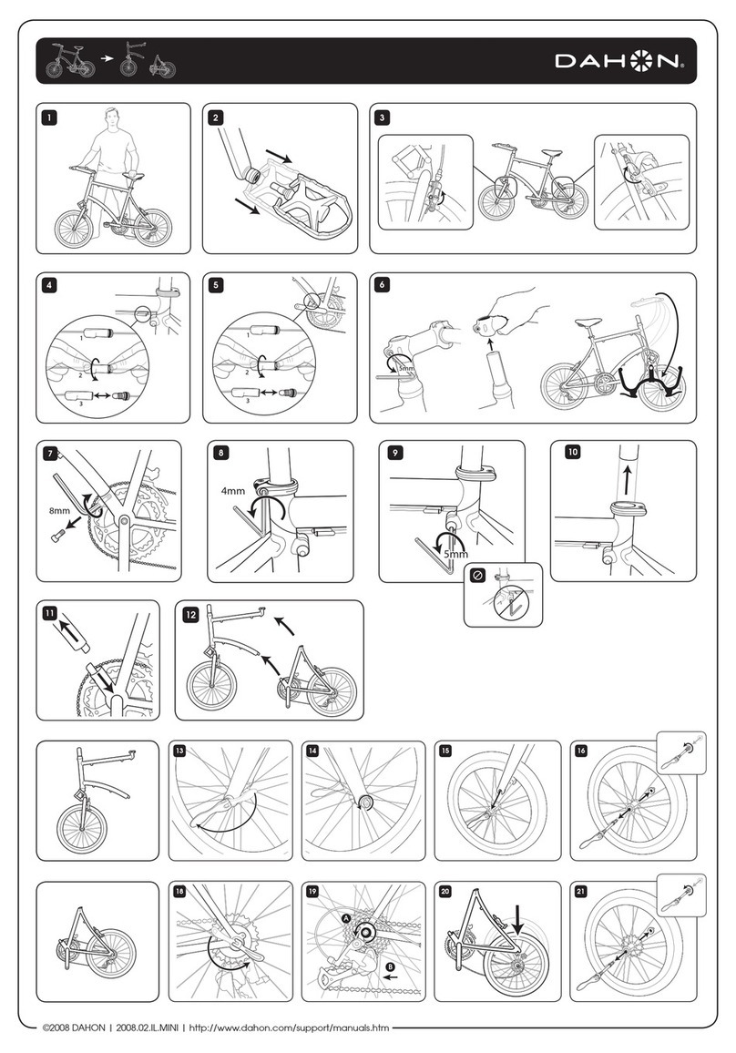 DAHON PAQ MINI - 2008 User manual