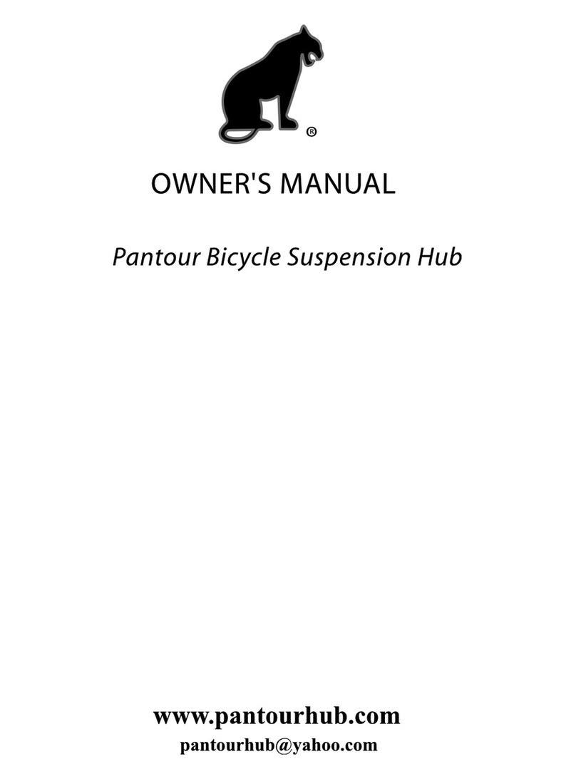 Pantour PANTOUR SUSPENSION HUB manual