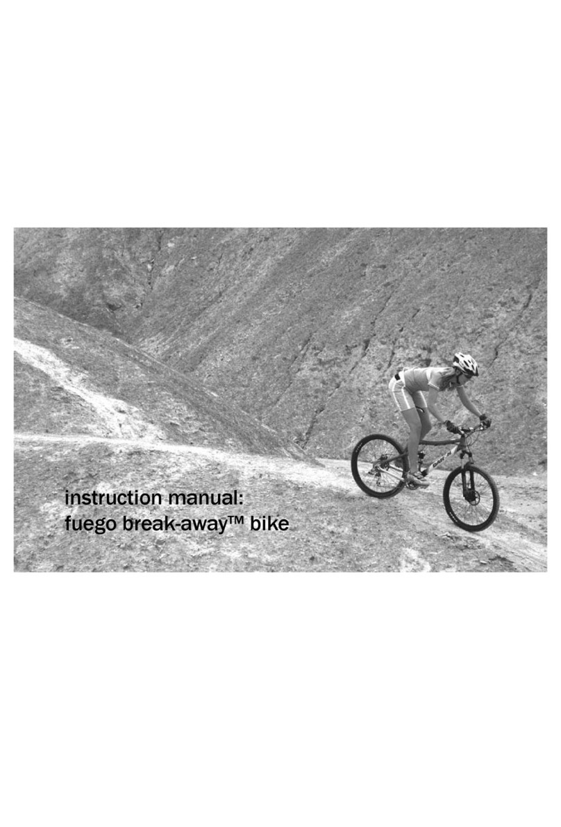 DAHON FUEGO instruction manual