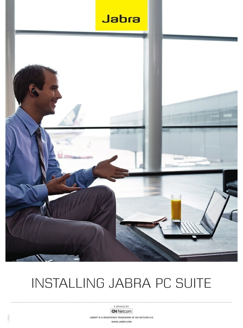 Jabra PC Suite installation guide Jabra PC Suite installation guide