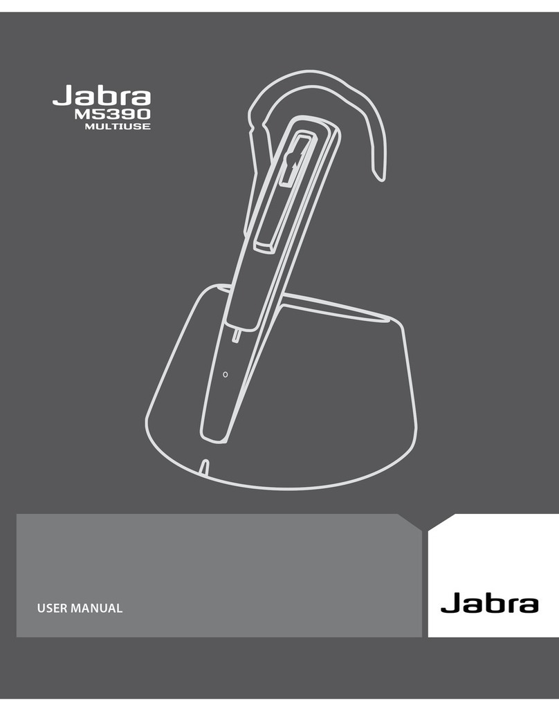 Jabra M5390 User manual
