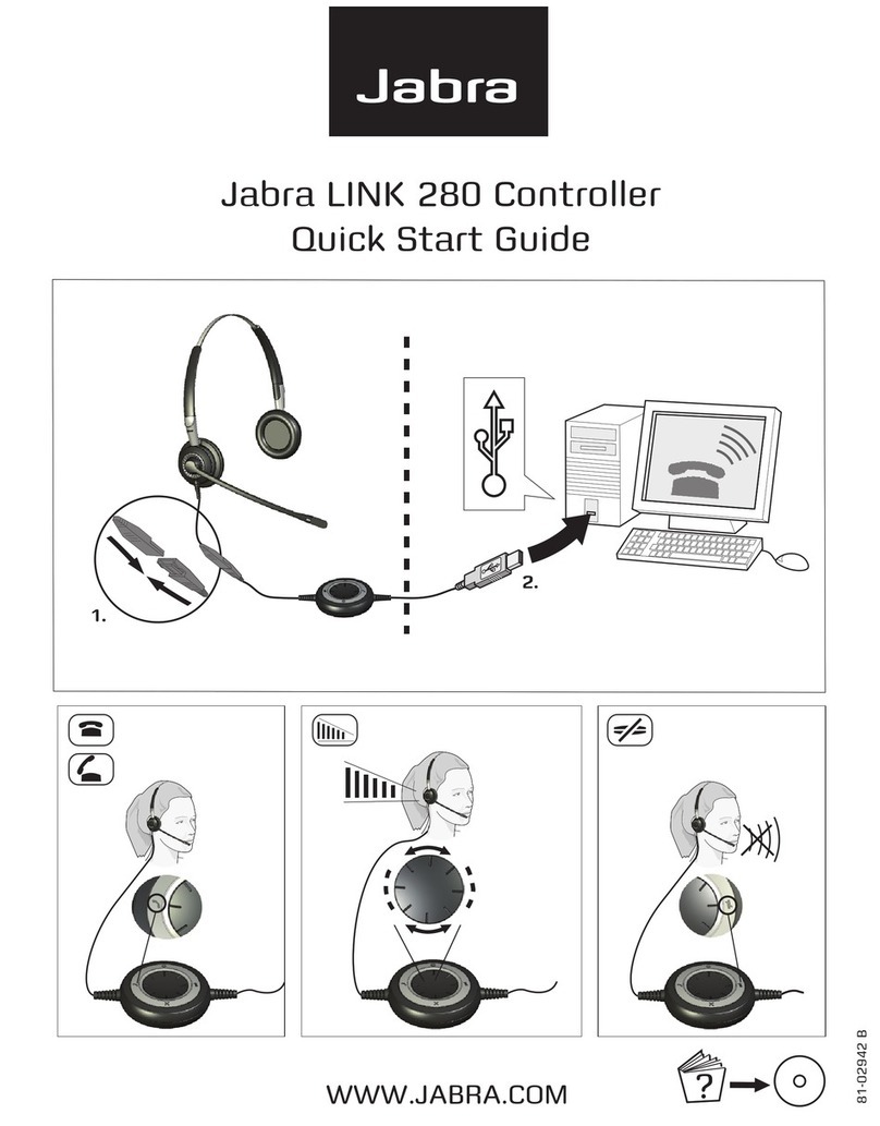 Jabra LINK 280 - User manual
