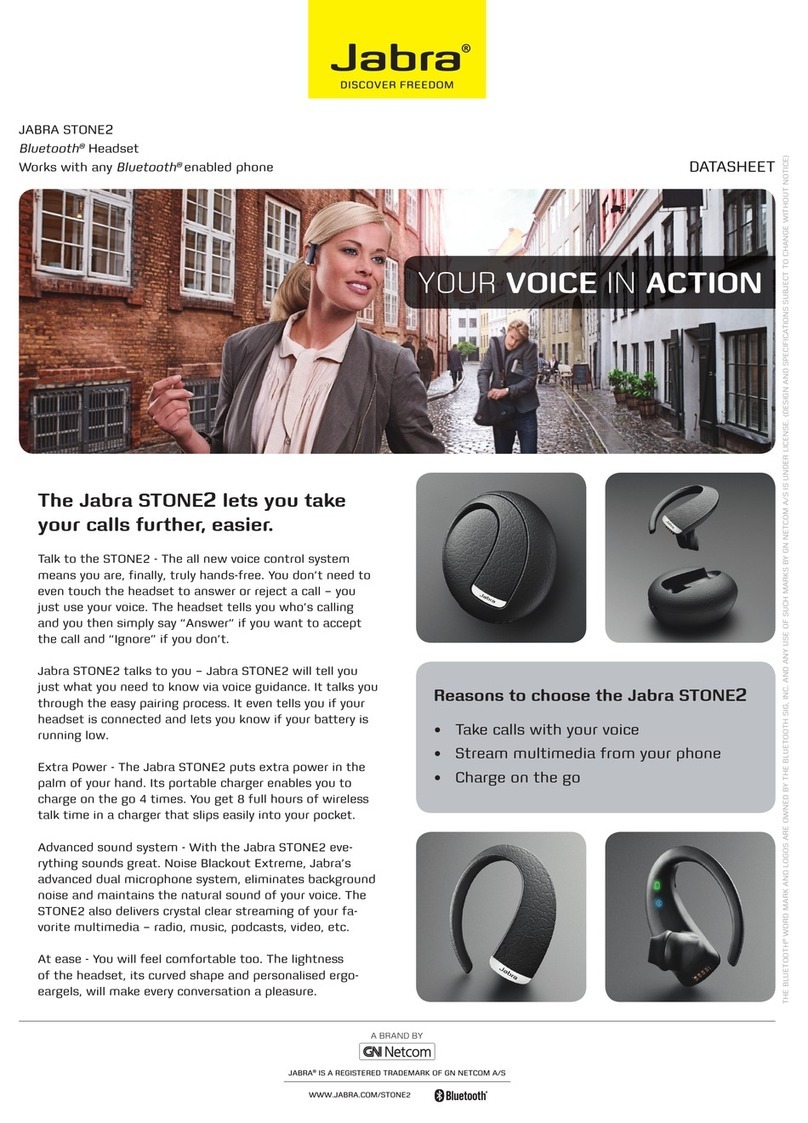 Jabra Stone2 User manual