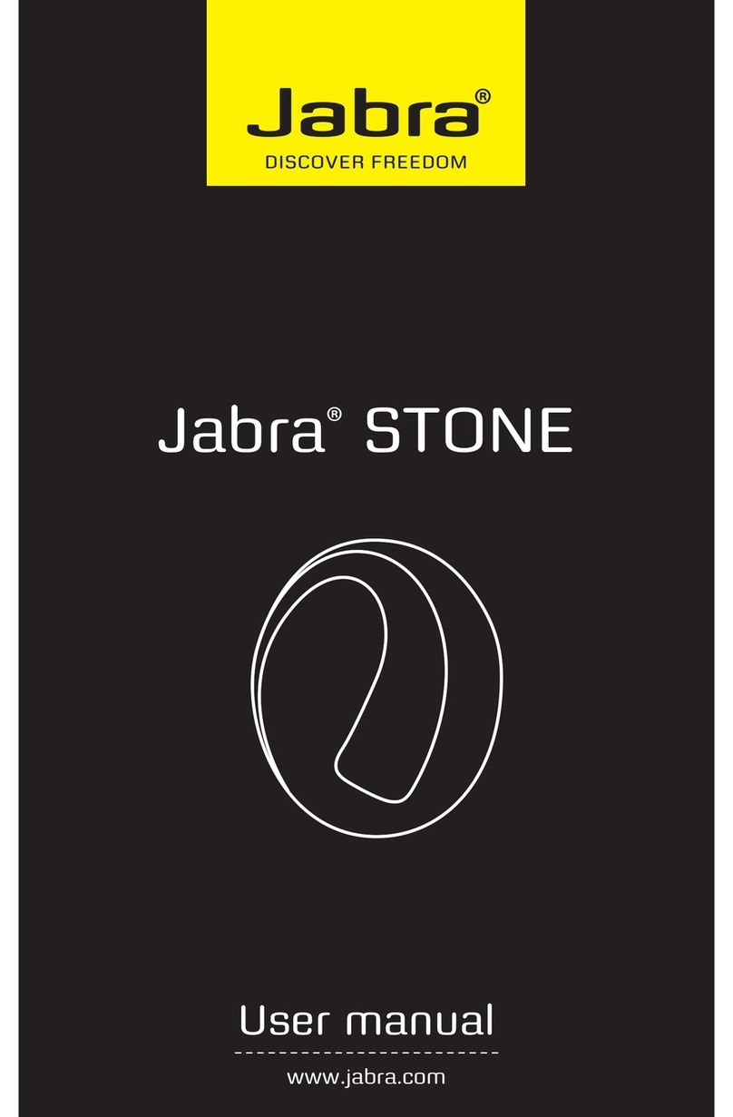Jabra STONE User manual