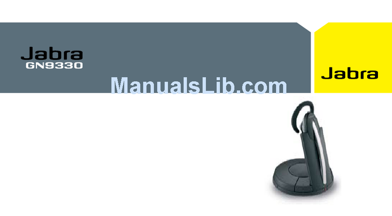 Jabra GN9330 - Headset - Over-the-ear Installation guide
