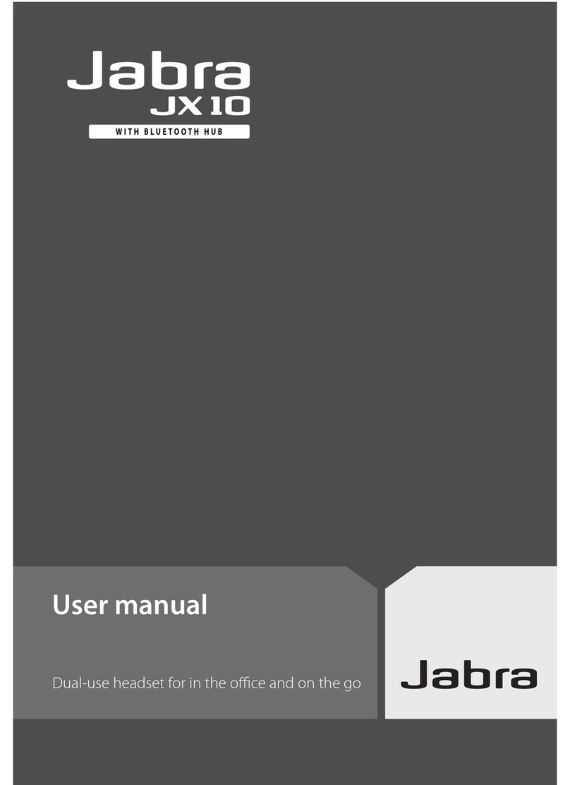 Jabra JX10 - MANUAL 2 User manual