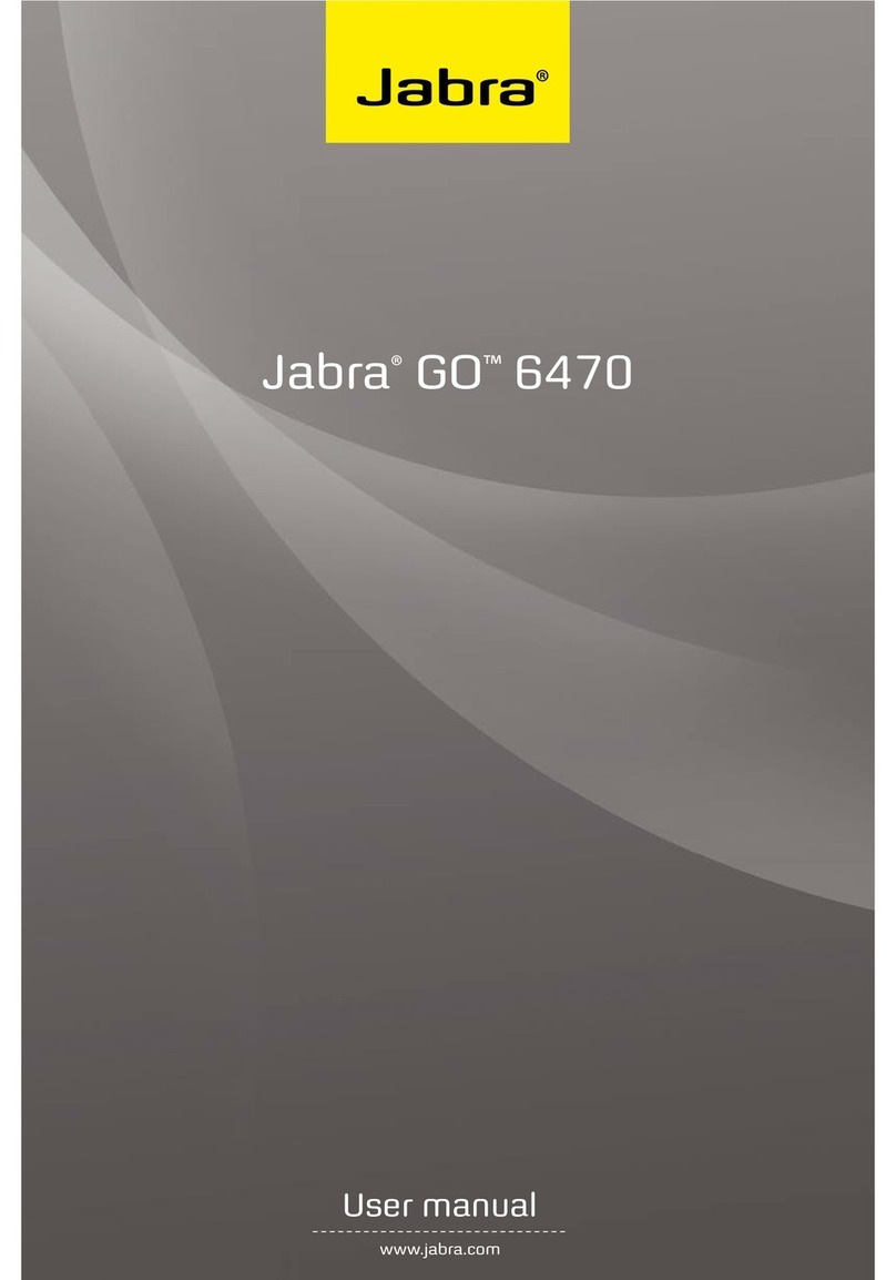 Jabra GO 6470 User manual