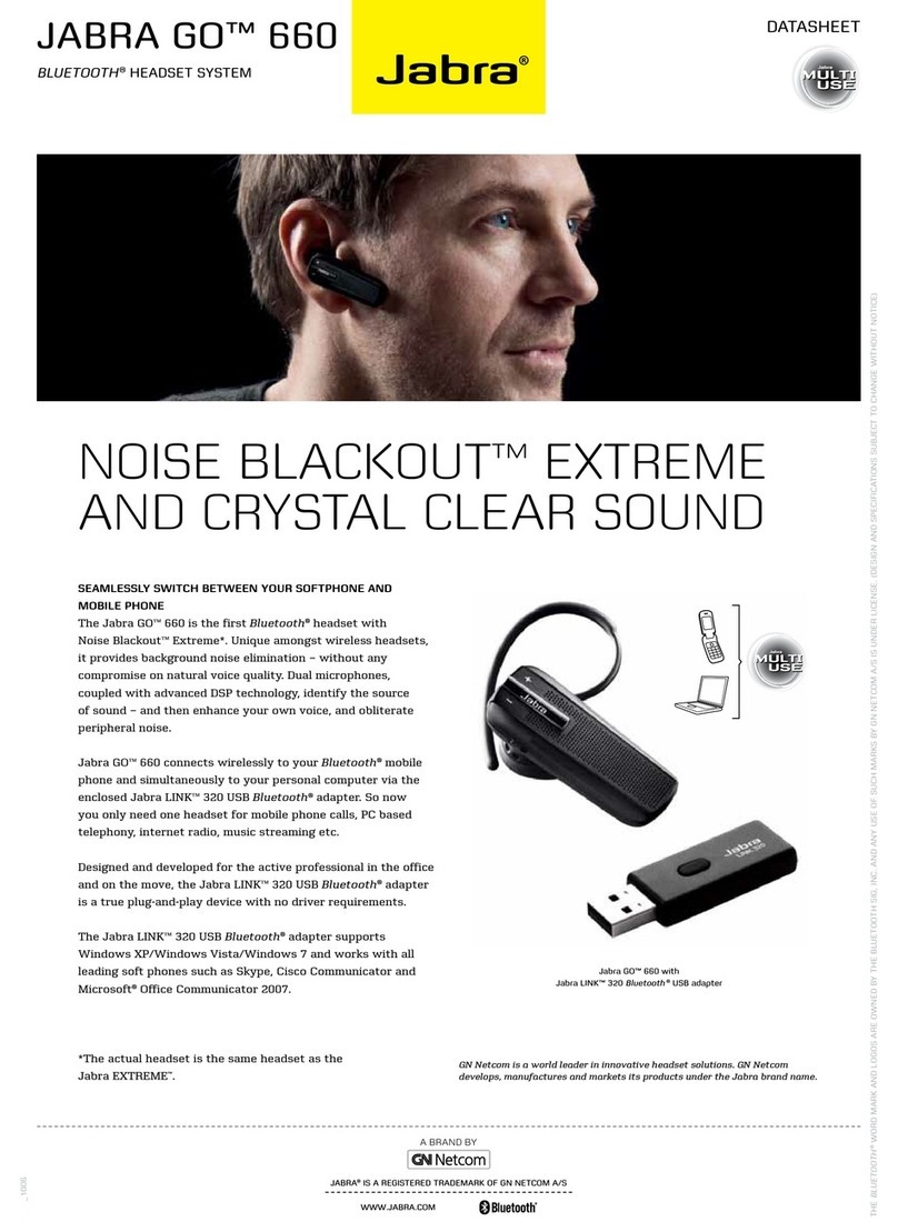 Jabra GO 660 User manual