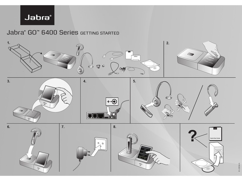 Jabra GO 6400 User manual