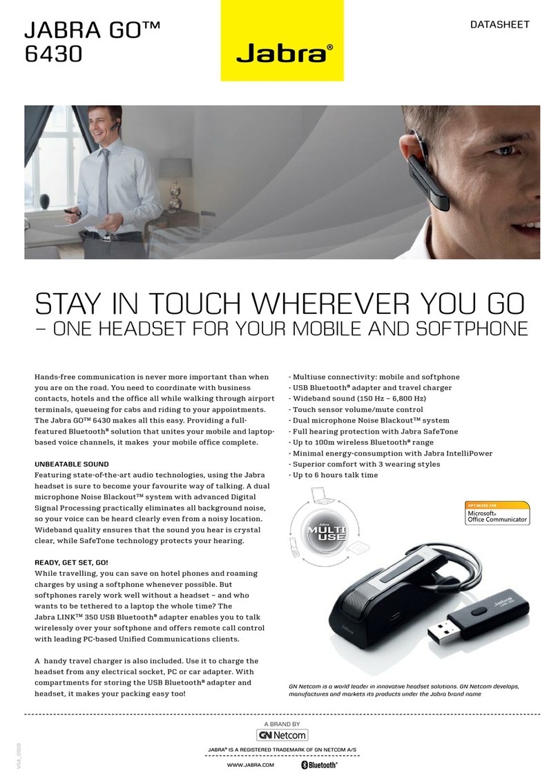 Jabra GO 6430 datasheet