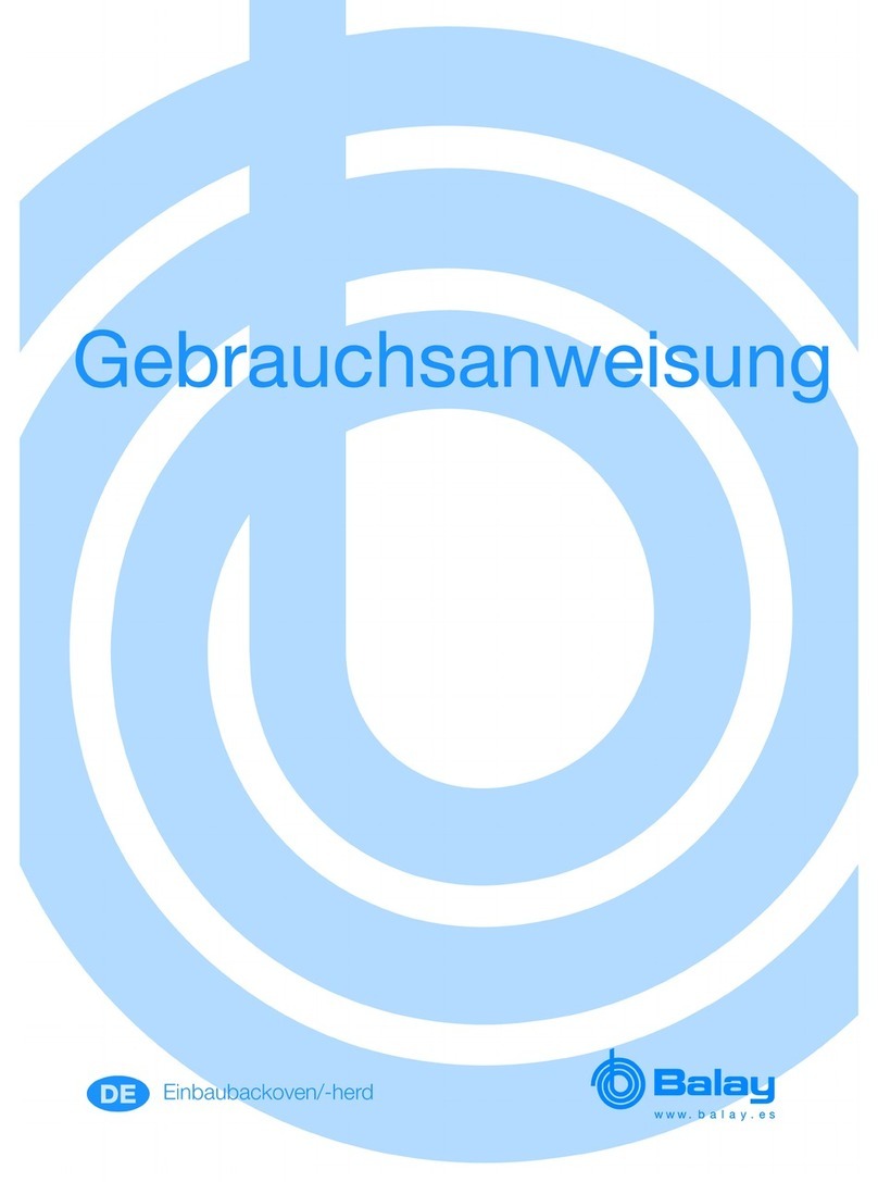 BALAY 3HF518XAD Gebrauchsanweisung