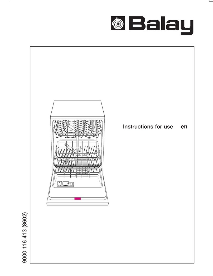BALAY 3VF330NP User manual