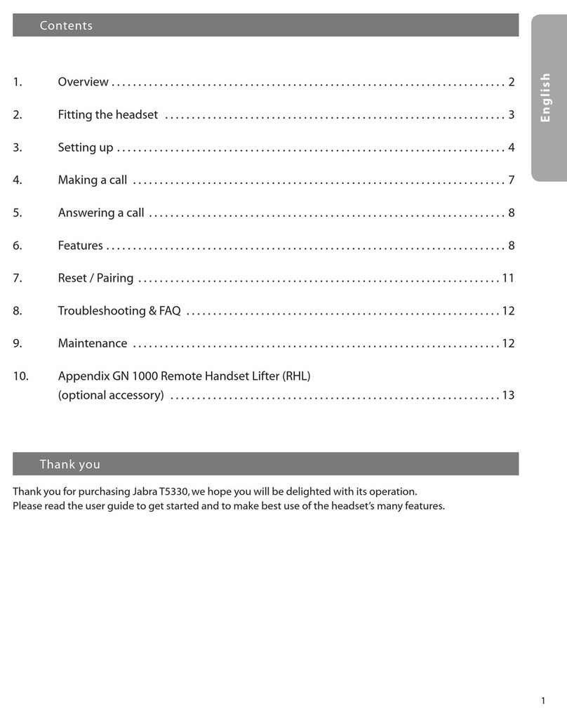 Jabra T5330 user guide