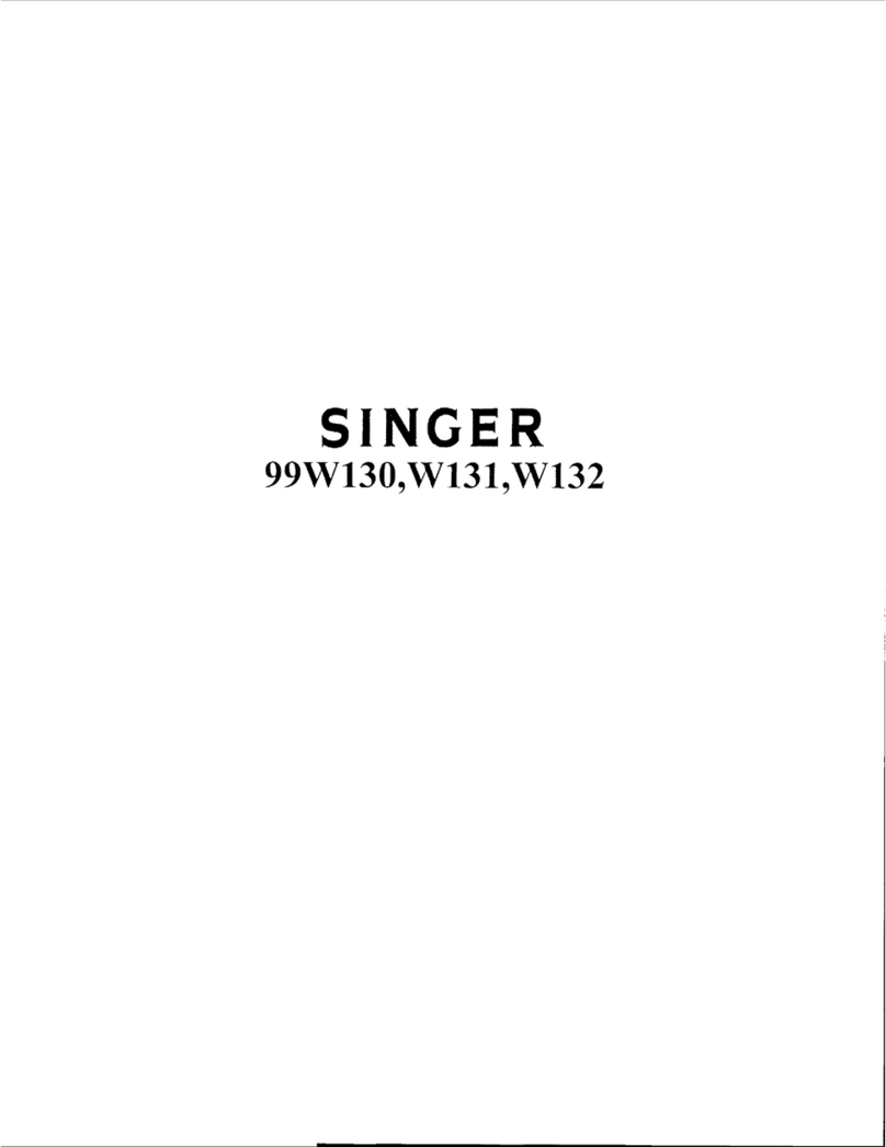 Singer 99W130 User manual