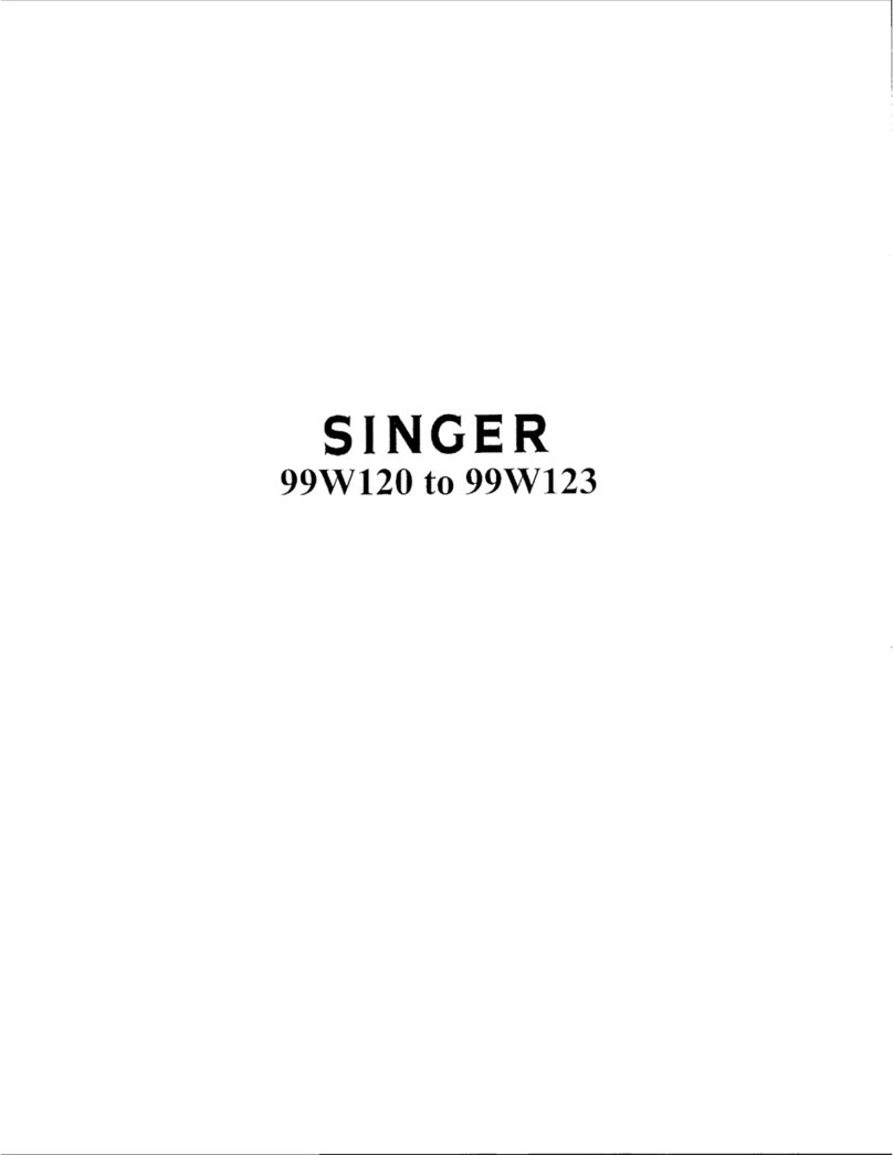 Singer 99W120 User manual