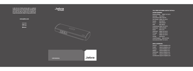 Jabra A7010 Multiuse User manual