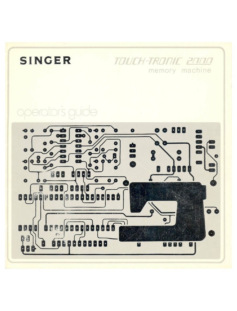 Singer TOUCH-TRONIC 2000 manual