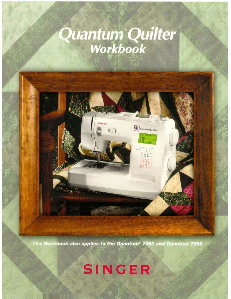 Singer QUANTUM QUILTER 7350 Workbook