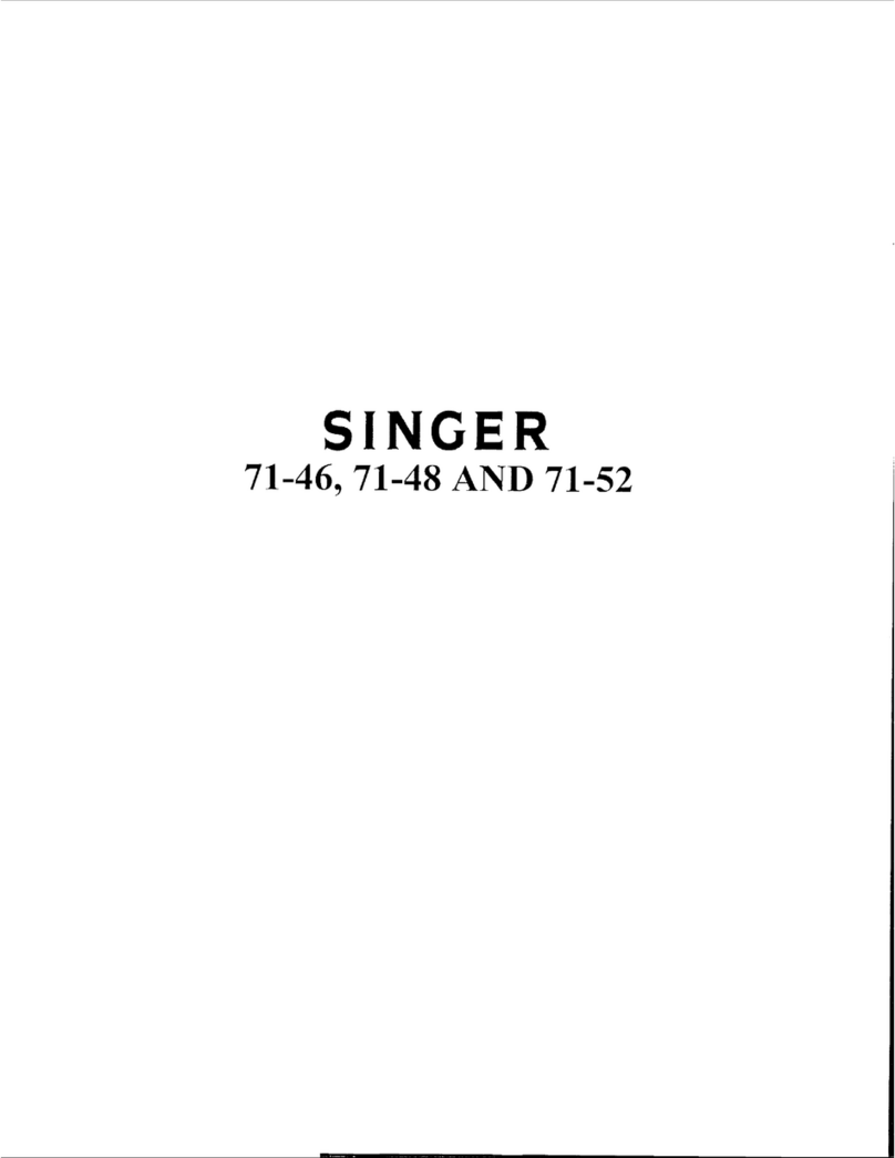 Singer 71-46 Instructions for using and adjusting