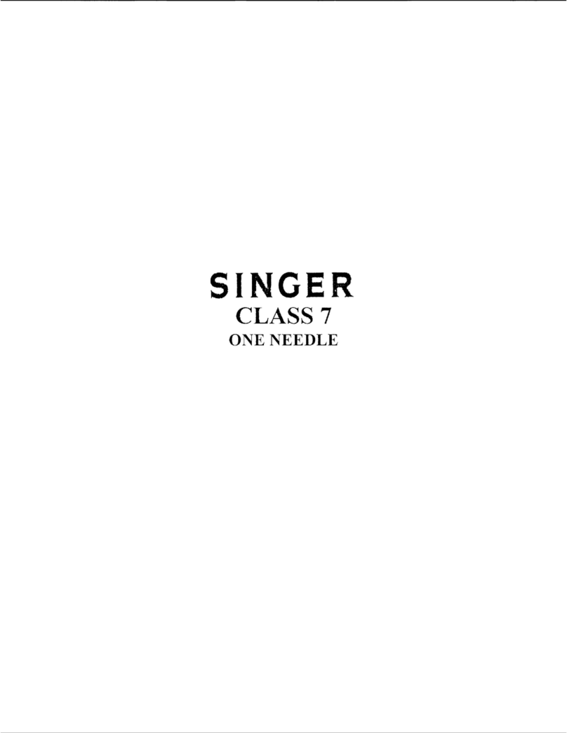 Singer 7 ONE NEEDLE manual