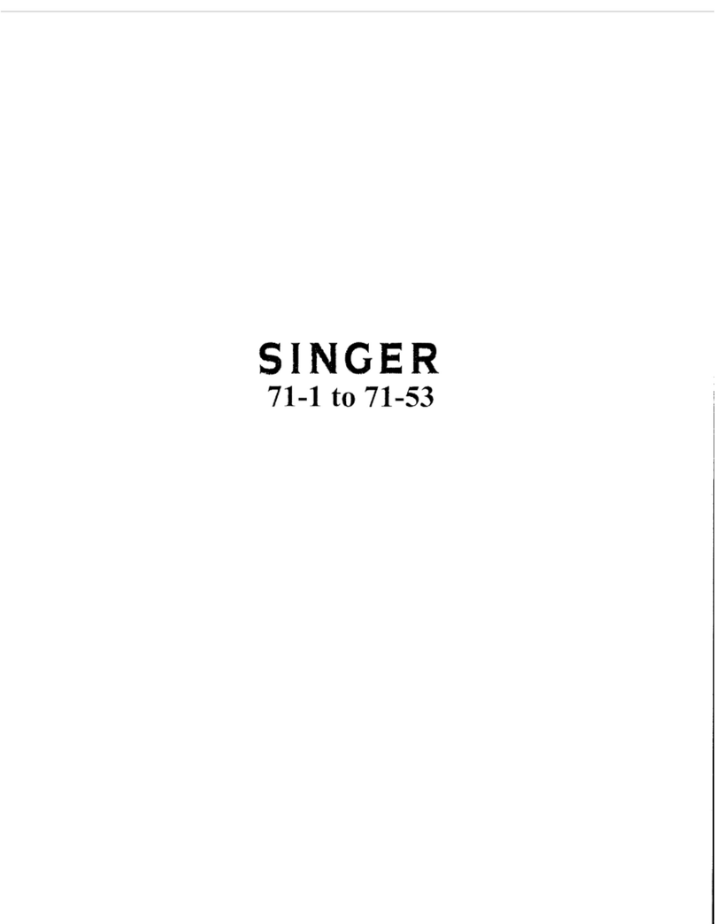 Singer 71-1 TO 71-53 manual