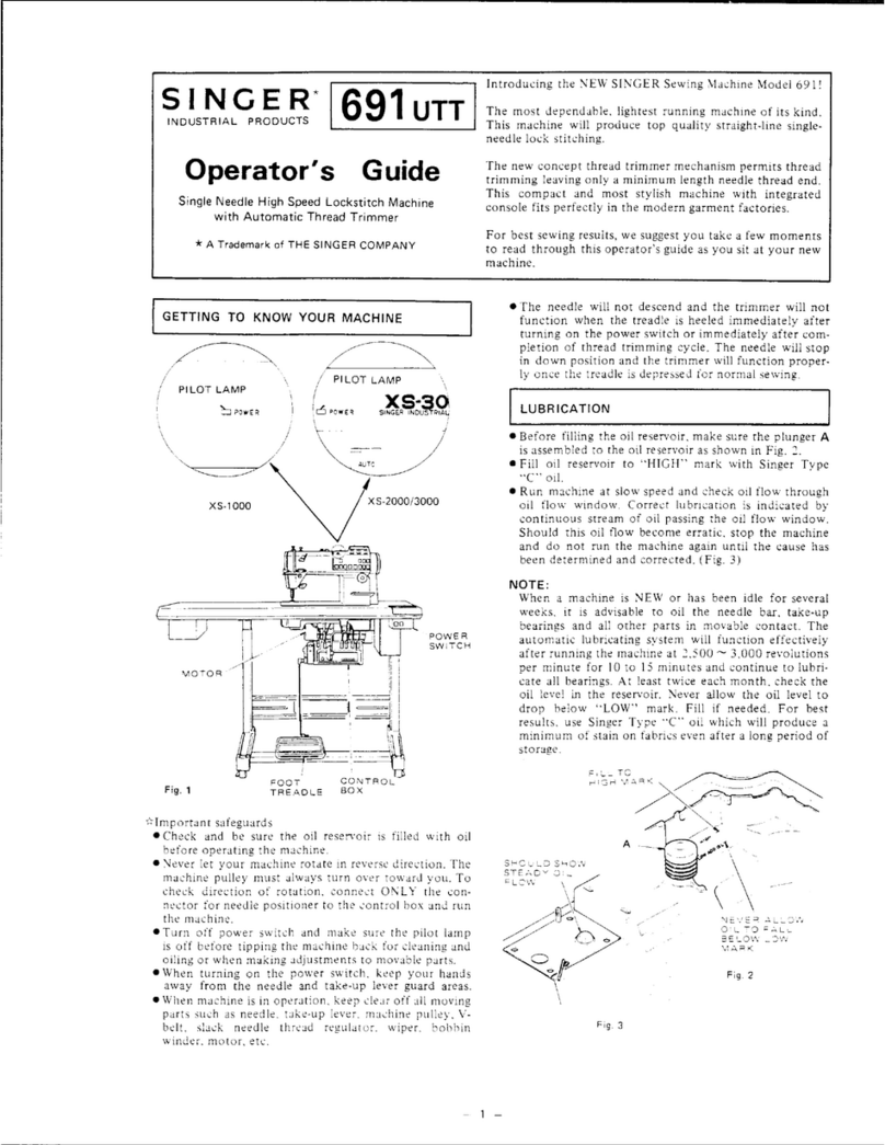 Singer 691UTT Manual