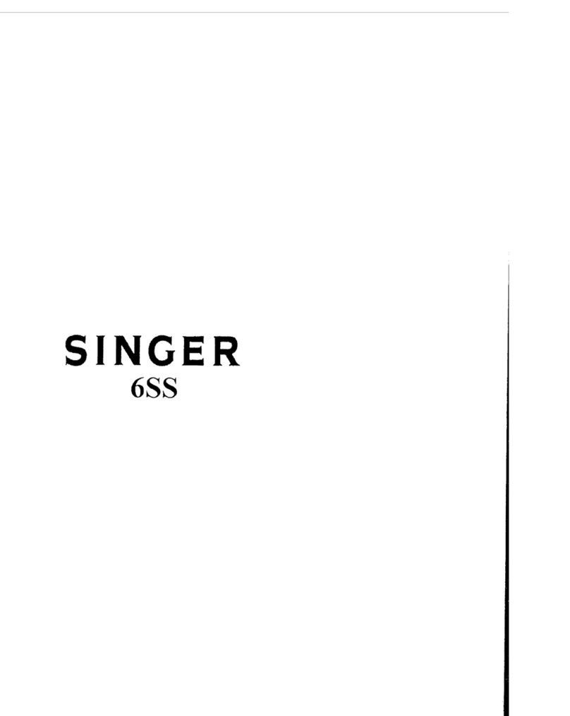 Singer 6SS User manual