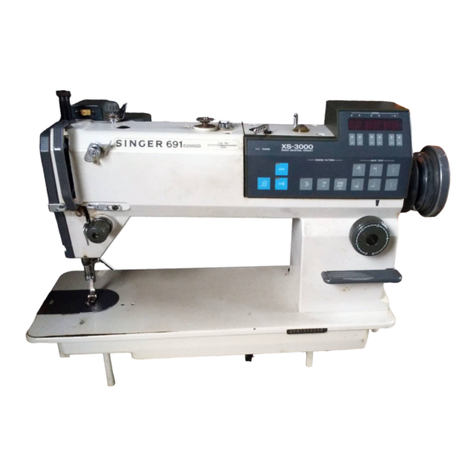 Singer 691CONSOLE XS1000 XS2000 XS3000 User manual Singer 691CONSOLE XS1000 XS2000 XS3000 User manual