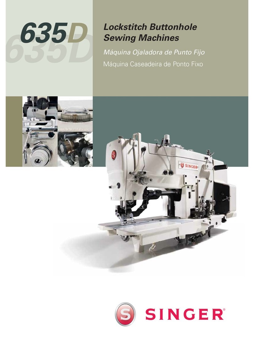 Singer 635D datasheet