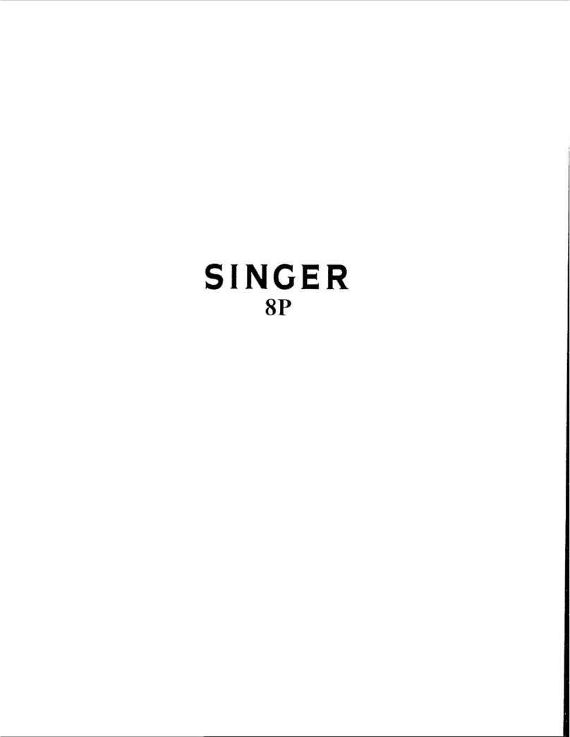 Singer 8P Operator's guide