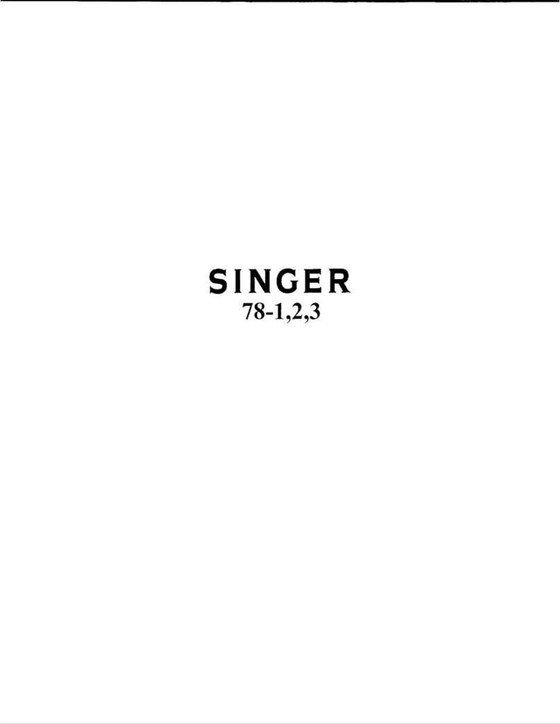 Singer 78-2 Instructions for using