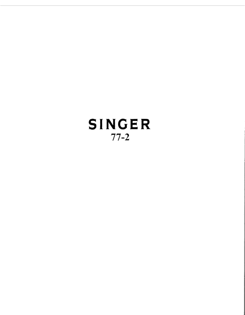 Singer 77-2 Instructions for using