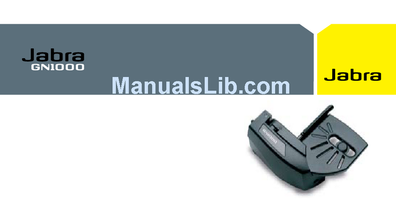 Jabra GN1000 User manual