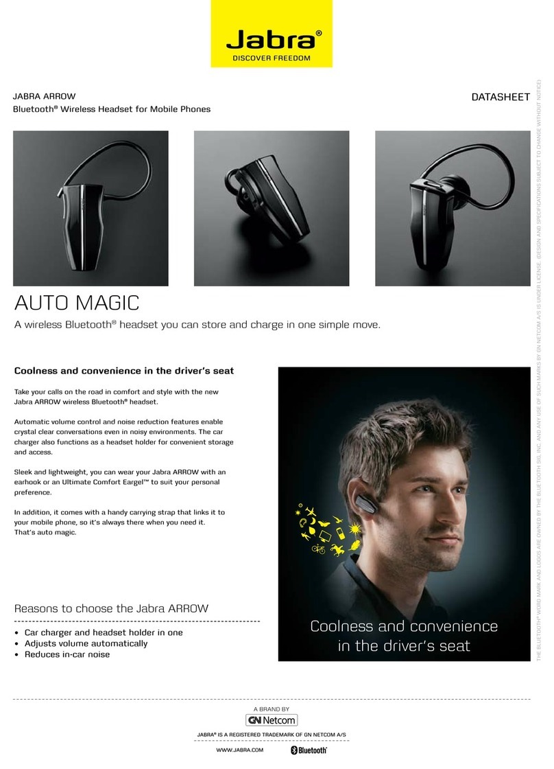 Jabra ARROW - quick start guide