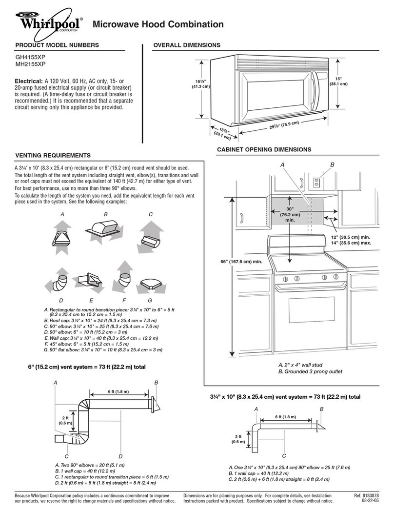 Whirlpool GH4155XP Manual