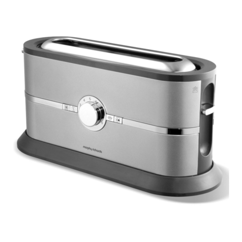Morphy Richards LATITUDE FOOD FUSION ASPECTS TOASTERS User manual