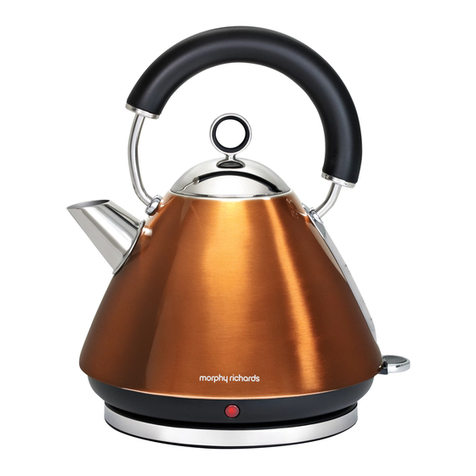 Morphy Richards KETTLE User manual