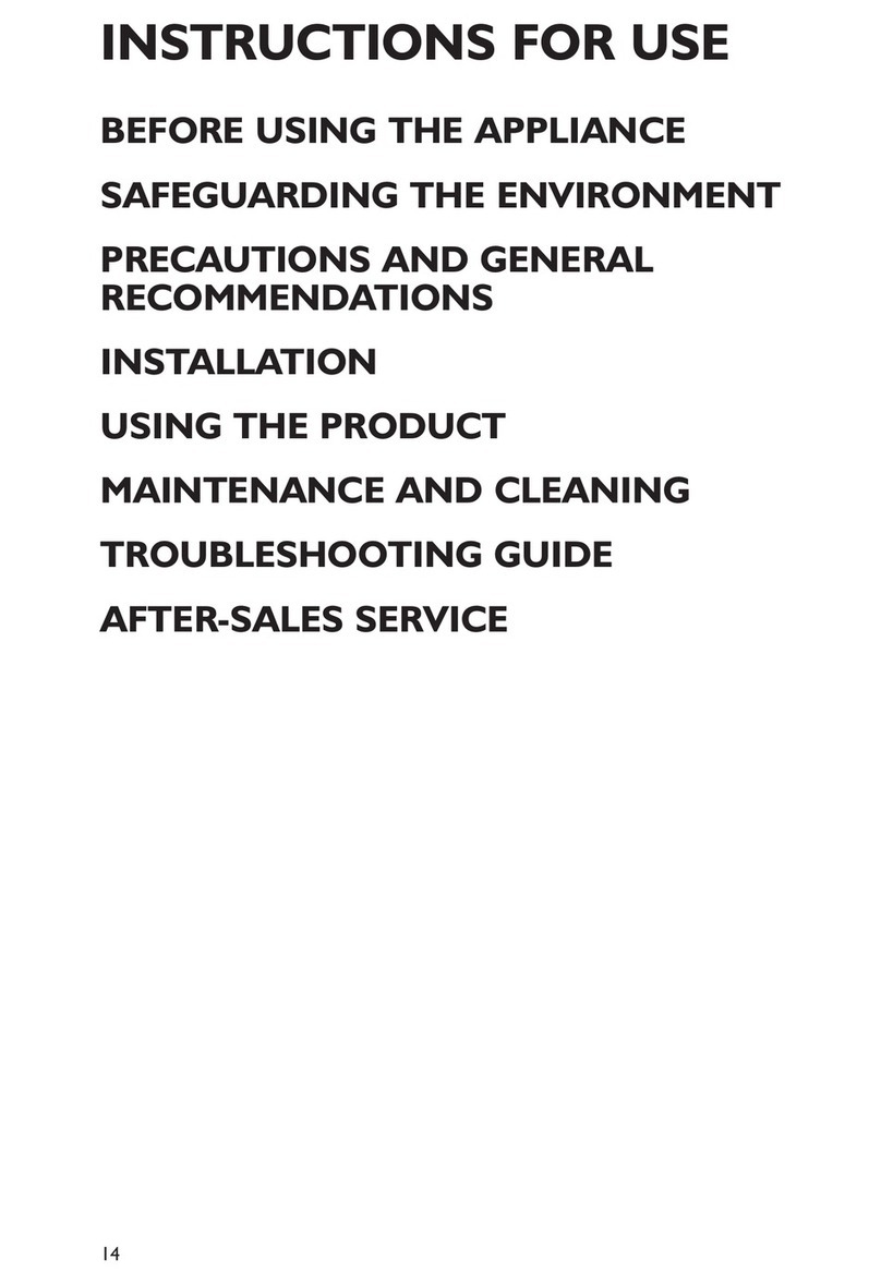 Whirlpool ARG 912 - Instructions for use
