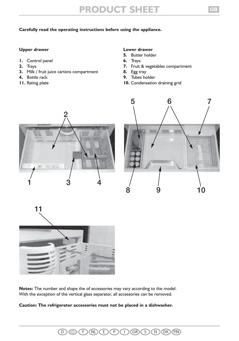 Whirlpool ARG 912 - Product sheet