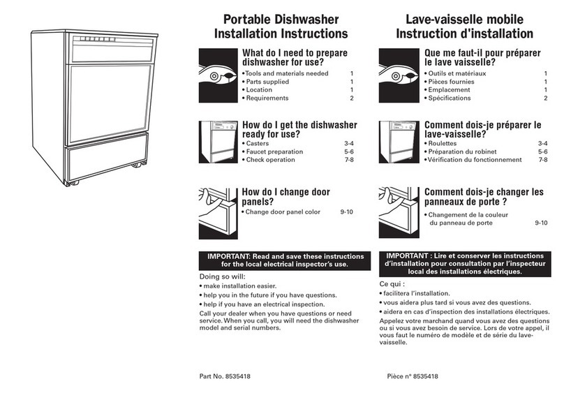 Whirlpool 8535418 User manual