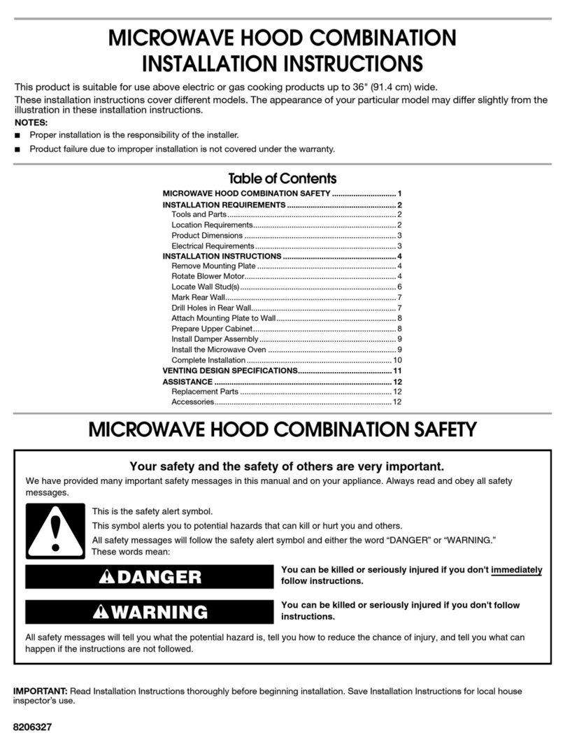 Whirlpool 8206327 User manual