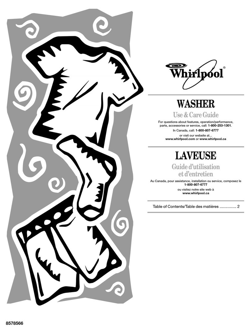 Whirlpool 8578566 User manual