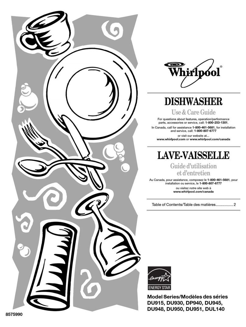 Whirlpool 8575990 Use and care guide