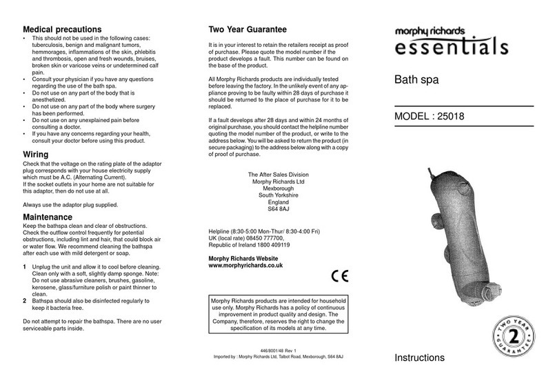 Morphy Richards IB25018 User manual
