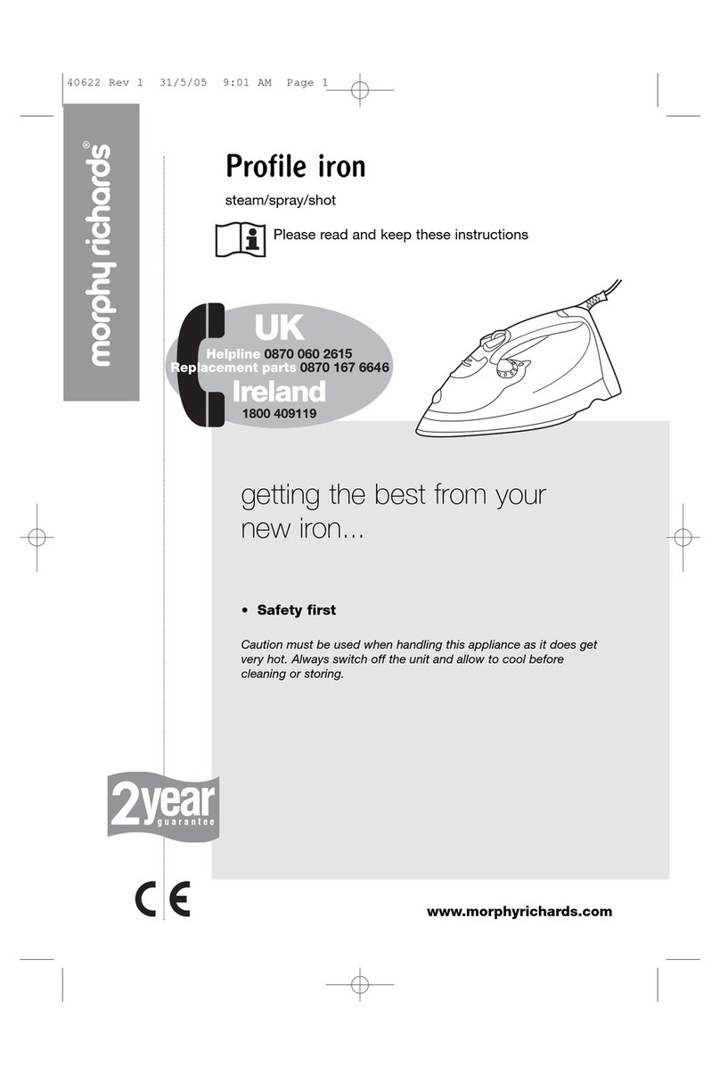 Morphy Richards IB40622 User manual