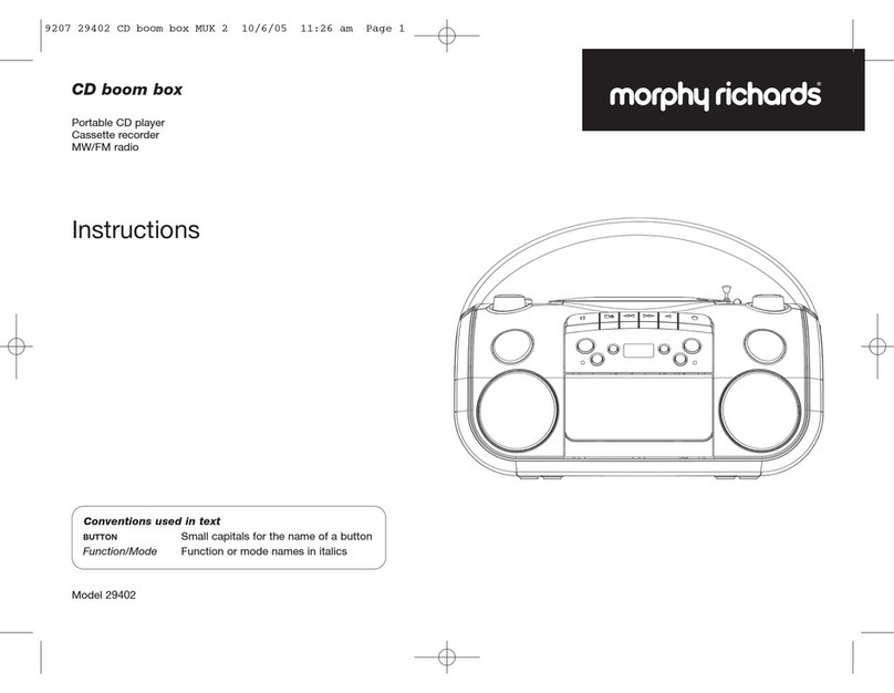 Morphy Richards IB29402 User manual
