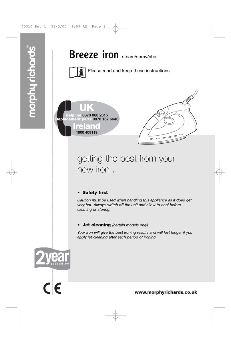 Morphy Richards IB40310 User manual