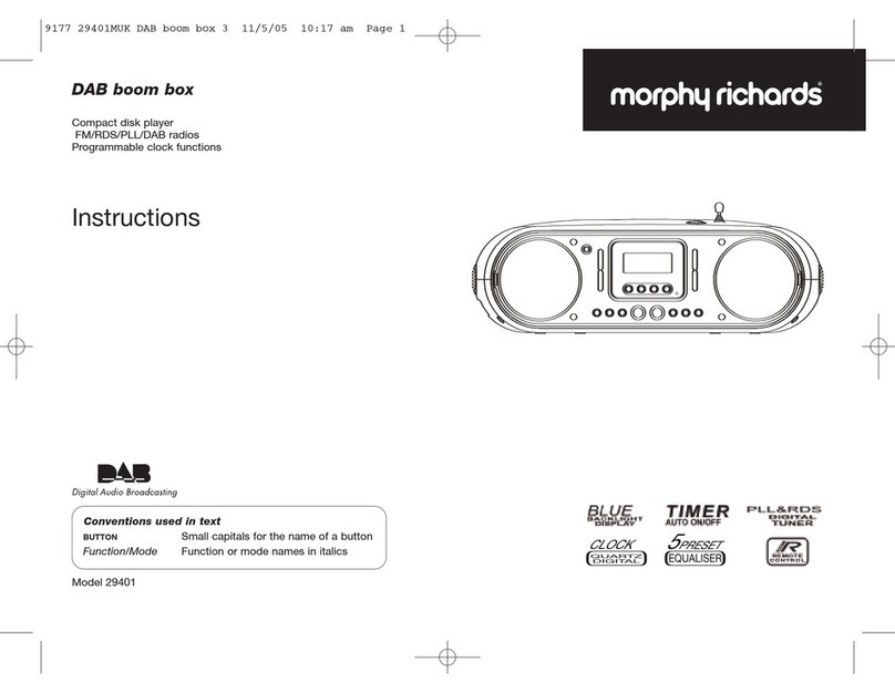 Morphy Richards IB29401 instructions