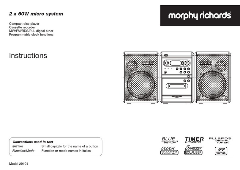 Morphy Richards IB29104 instructions